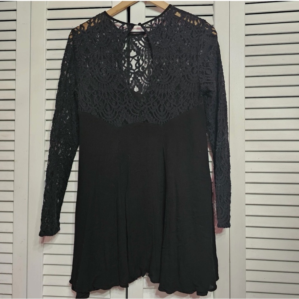 NWOT -‎ Altar'd State - Black Lace Dress - Picture 4 of 9